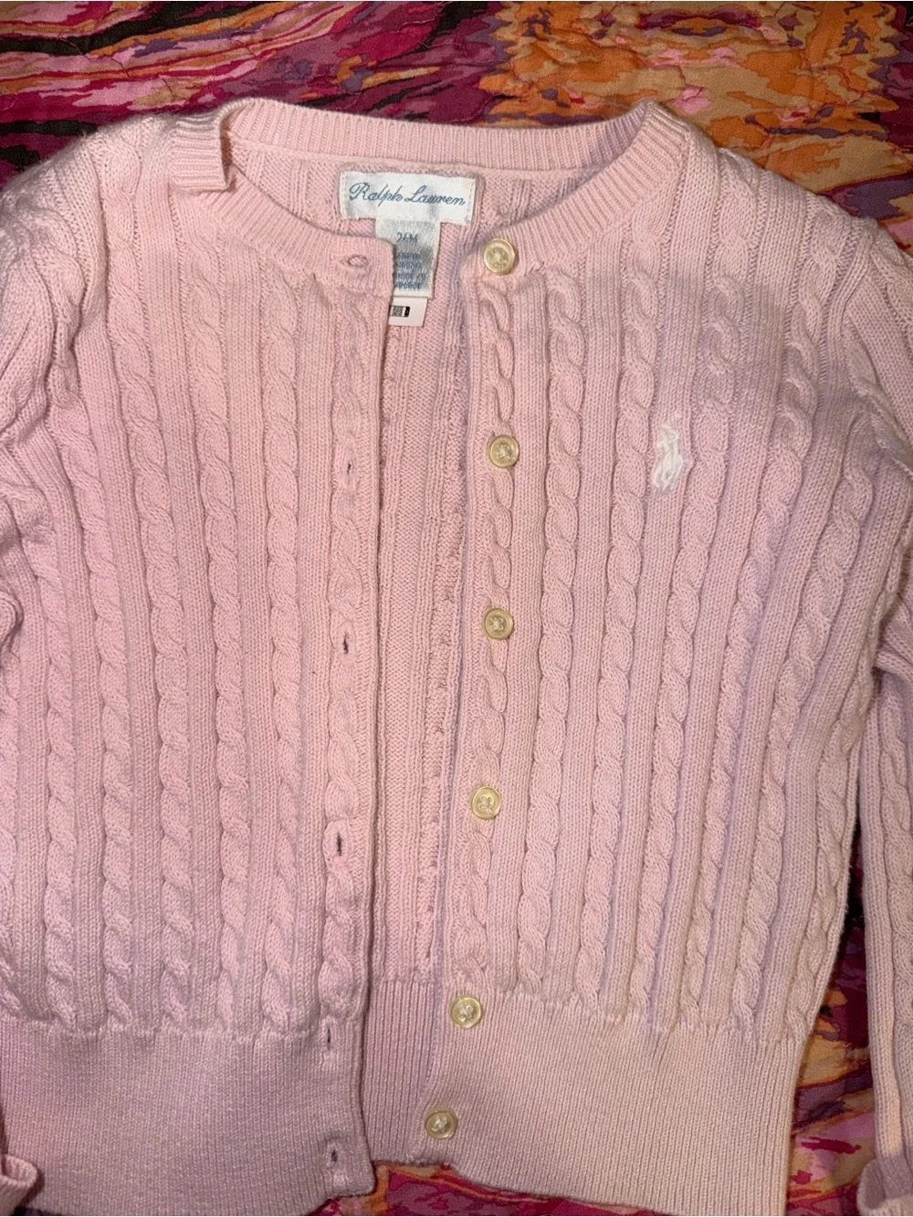 Ralph Lauren classic cable